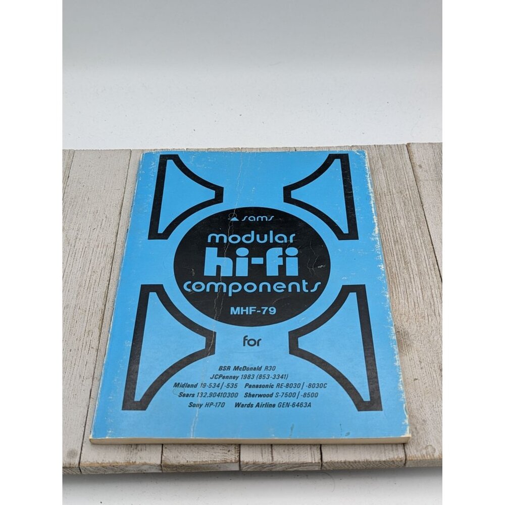 Original Sams Modular HI-FI Series Service Repair Manual Book MHF-79